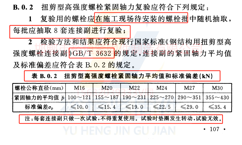 扭剪型螺栓檢測依據(jù)及軸力平均值與偏差.png